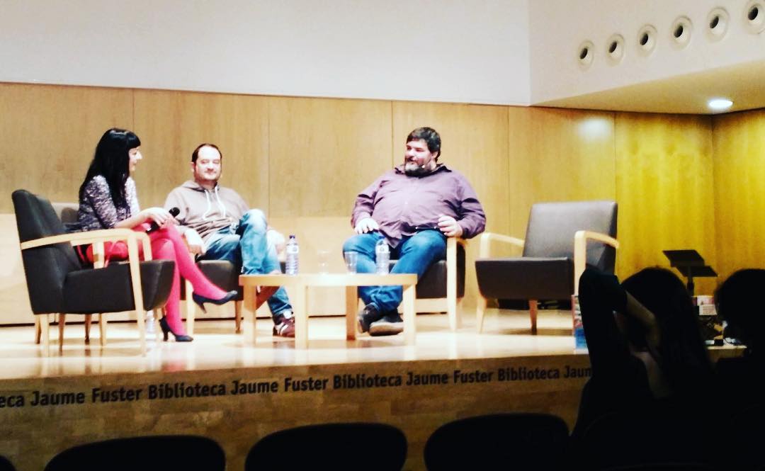 roser amills a gracia llegeix amb sebastia bennassar