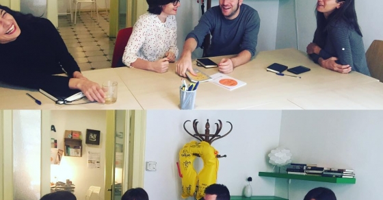 roser amills entrevistada al Laboratori de lletres