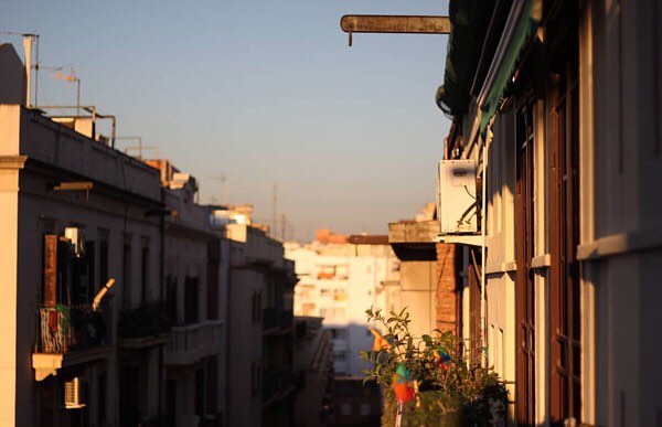 Me gusta mucho la foto que ha hecho #lamadredelcomanche desde mi balcon :)) #barridegracia @lamadredelcomanche