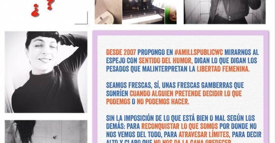 ¿Qué es #amillspublicwc? Aquí lo cuento: - Roser Amills, escritora mallorquina