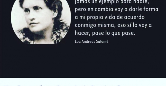 Quien conocía a Lou Andreas Salomé, a los 9 meses traía un libro al mundo - Roser Amills, escritora mallorquina