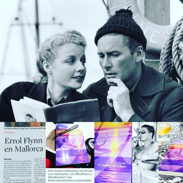 Sonia Giménez Guzmán os cuenta su lectura de mi novela "El ecuador de Ulises", sobre Errol Flynn