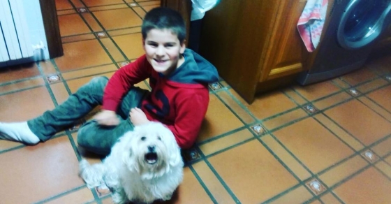 Mi hijo Juan hace amigos en todas partes ;)) - Roser Amills, escritora mallorquina