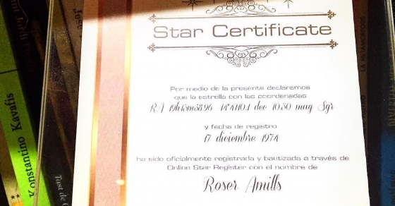 Estrella De Roser Amills Un Regalo De Marco Della Porta