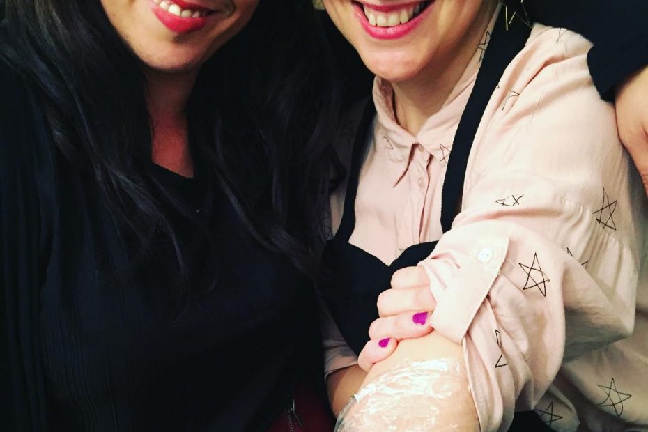 Roser Amills Con Supermallano Y Marc Alberola