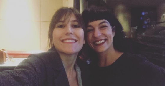 Un luxe trobar la @merce.torrens :)) - Roser Amills, escritora mallorquina