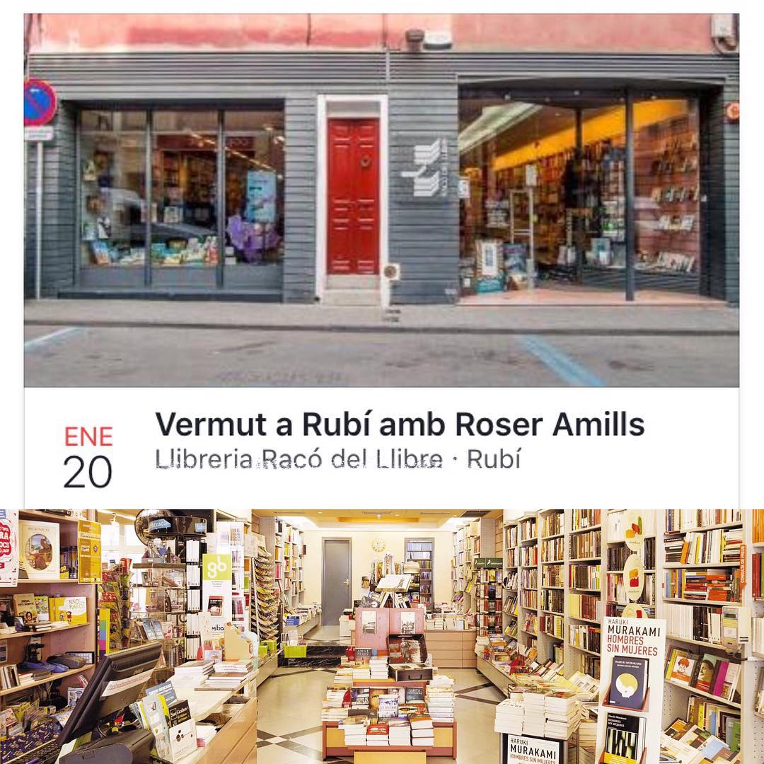 Este viernes tenemos una cita en Rubí: llibreria El Racó del Llibre, hora del