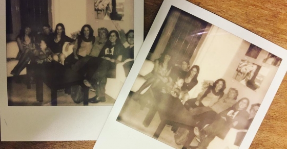 Polaroids de un recital y lo disfrutan. Pronto habrá otro - Roser Amills, escritora mallorquina