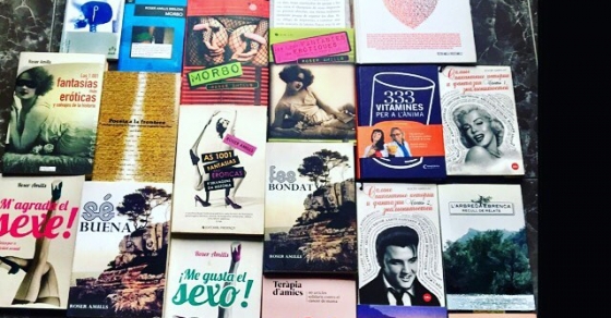 Algunos de mis libros en imperfecto orden cronológico: cuánto me urge hablaros de la ;)) - Roser Amills, escritora mallorquina