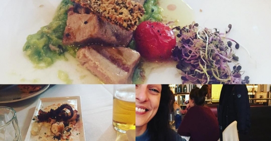 Ha sido un mediodía delicioso, gracias Francesc!!! - Roser Amills, escritora mallorquina