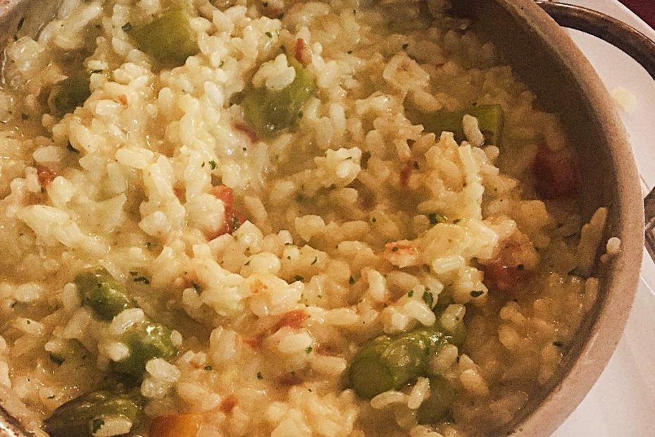 arroz con verduras