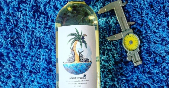 botella magnum de vino afortunado