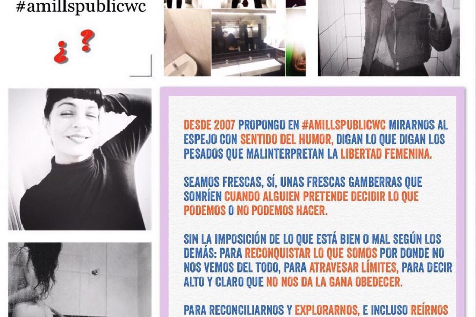 Recordemos que es la performance Amills Public Wc de roser amills