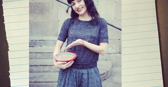 Una altra foto de l'entrevista que m'ha fet la Cristina Moreno Bonet a | Foto d'Àngel Guerrero