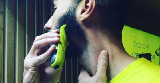 ¿Cómo les gusta llevar la #barba a los #millenials ? Evento #OneBlade #estoesoneblade en @bellavistabcn - Roser Amills, escritora mallorquina