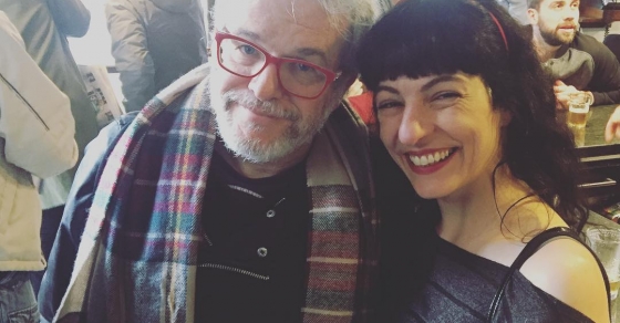 Amb @xaviroca66 amb molta alegria! - Roser Amills, escritora mallorquina