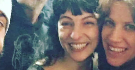 Más sonrisas de ayer en el Bar Pietro :)) - Roser Amills, escritora mallorquina