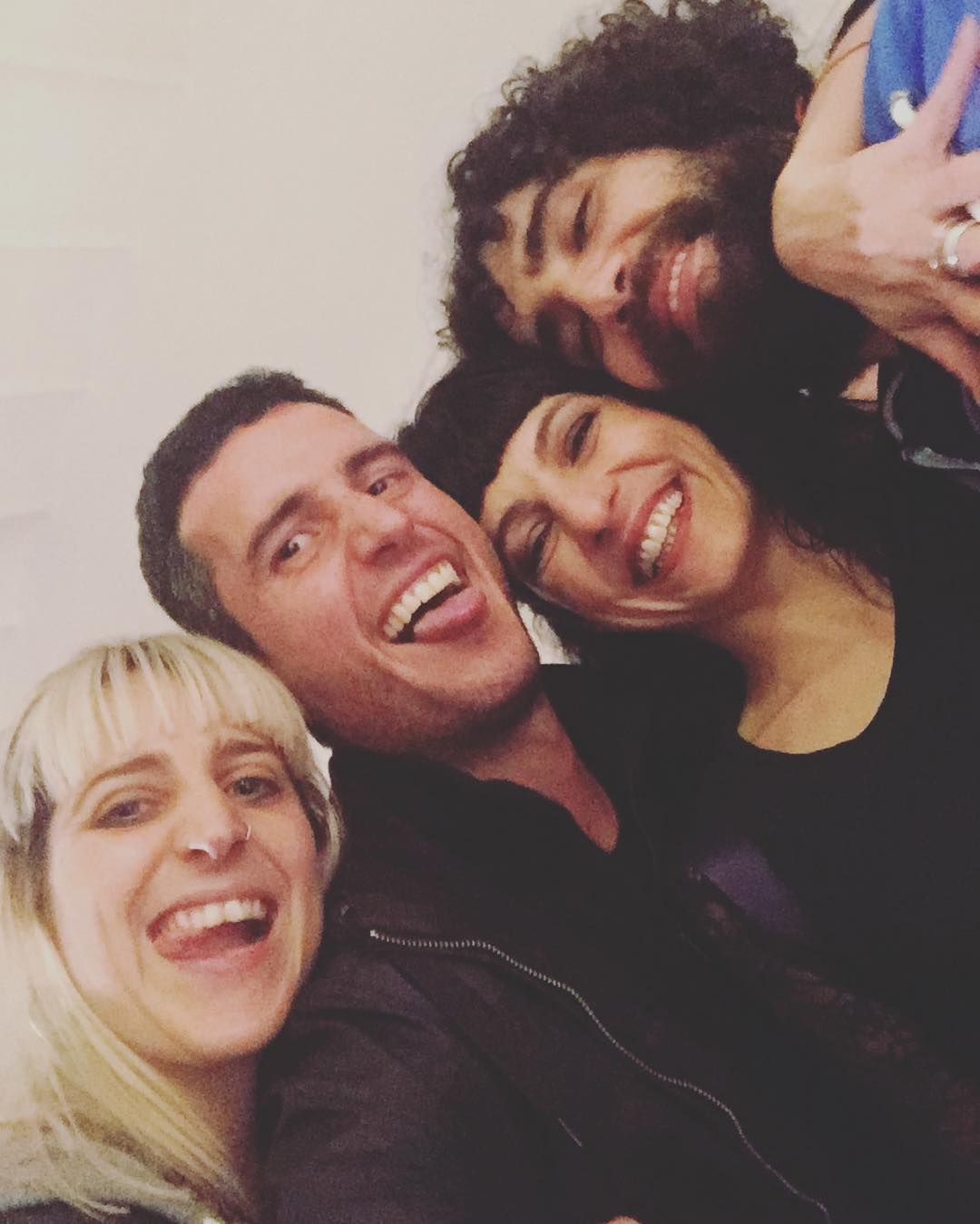 Roser Amills con su novio Afromarc