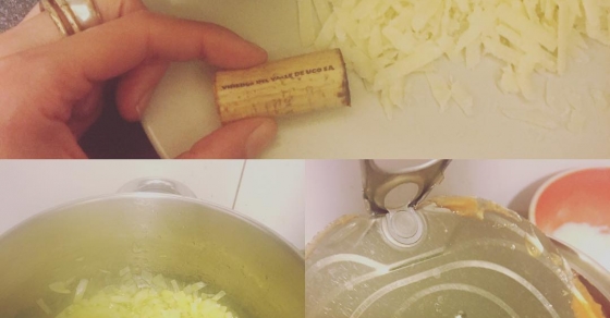 roser amills en la cocina