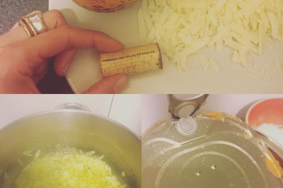 roser amills en la cocina