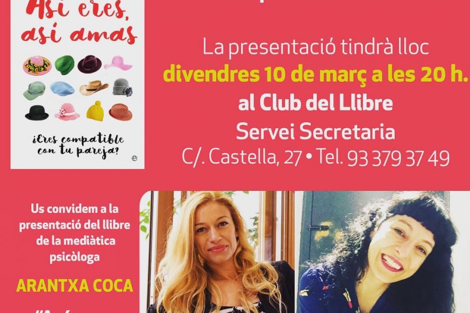roser amills presenta el libro de arantxa coca