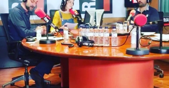 En directe encara m'agrada més #lasegonahora de Rac1 ;)) #somhisegonahora - Roser Amills, escritora mallorquina