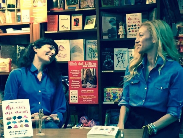 Ya me he leído Así eres, así amas de Arantxa Coca y os confirmo que es bueno, útil y, como ella, inteligente!!! - Roser Amills, escritora mallorquina