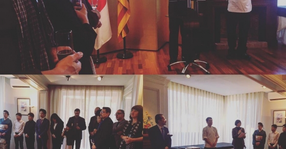 El Cónsul General del Japón Naohito Watanabe nombra ahora a Hideki Matsuhisa Embajador de la Gastronomía Japonesa 2017! #KoiShunka #Barcelona #Japanese - Roser Amills, escritora mallorquina