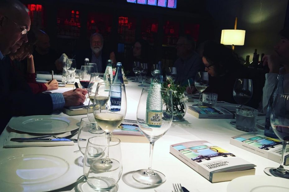 encuentro con cristina morales, autora de terroristas modernos, editorial candaya