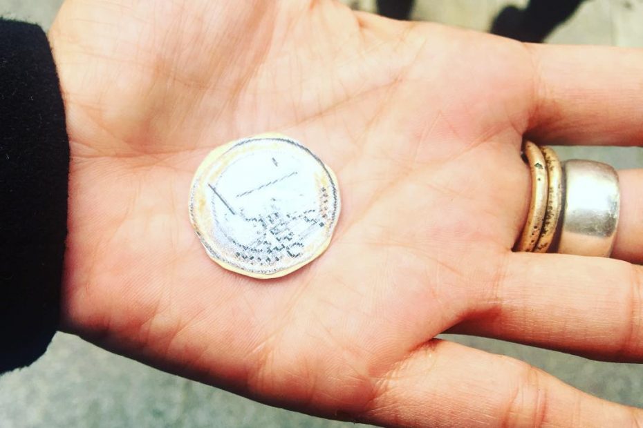 hemos encontrado un. euro de la suerte