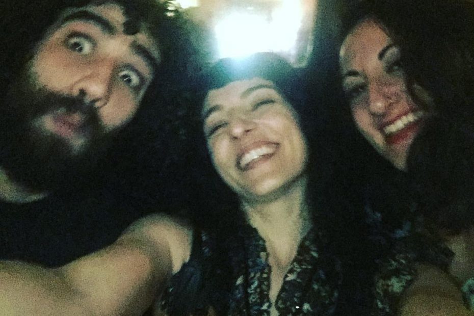 roser amills con marc alberola y helen capel