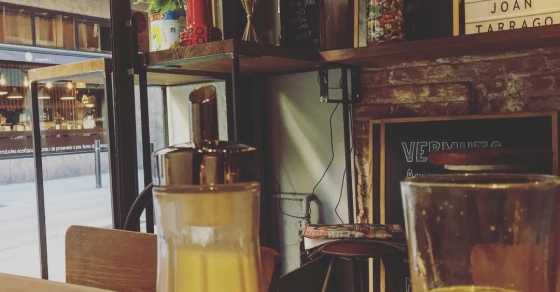 Roser Amills desayuno con Joan Tarrago