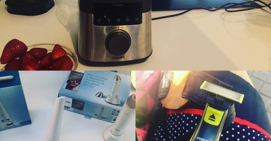 roser amills en el evento de philips