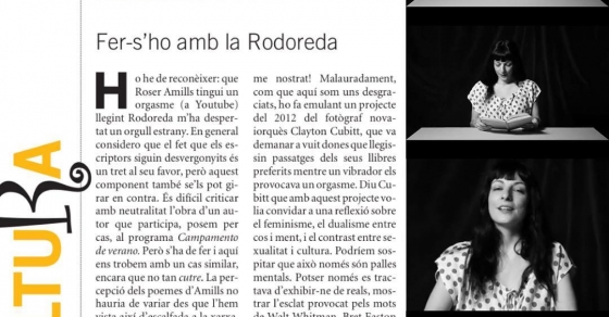 roser amills video el plaer de la lectura