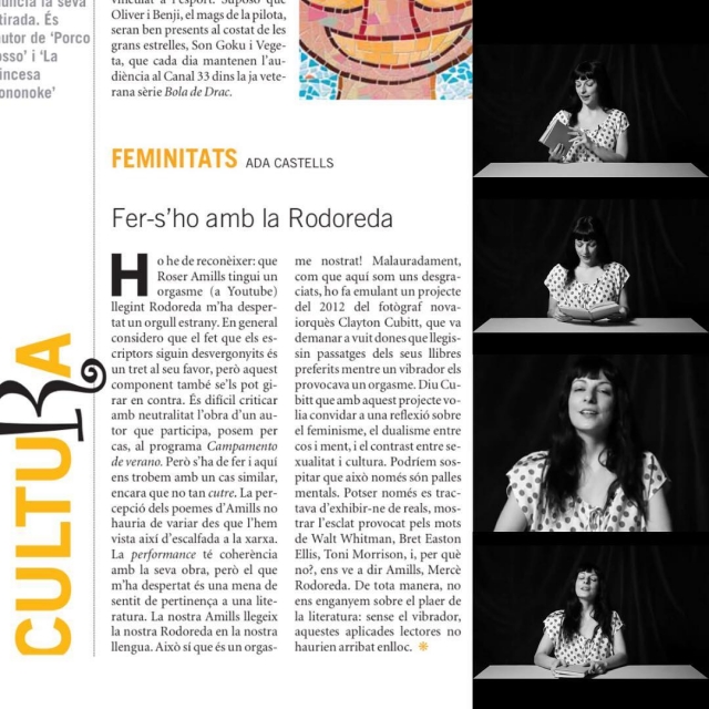 roser amills video el plaer de la lectura