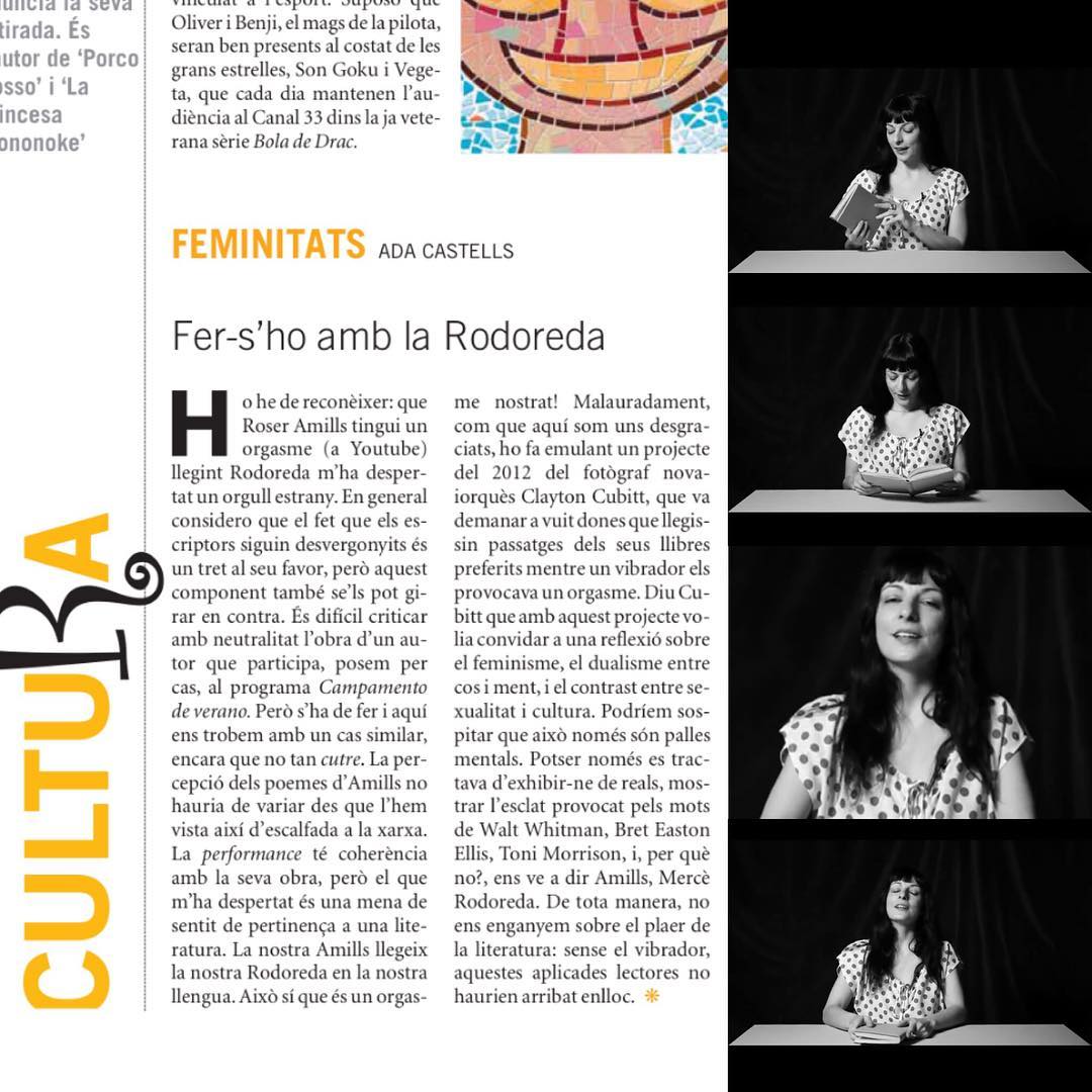 roser amills video el plaer de la lectura