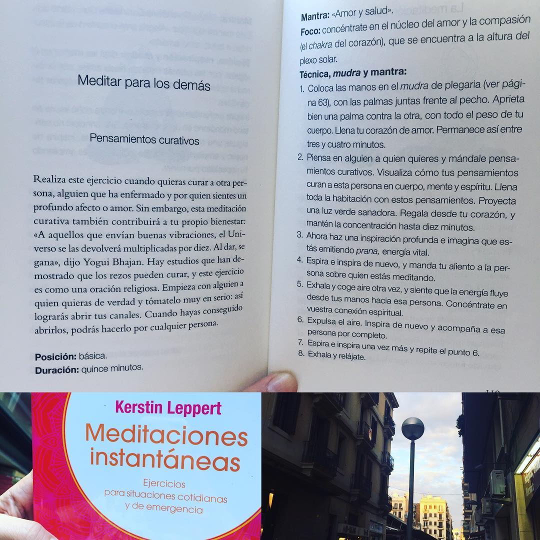 Me han gustado las #meditacionesinstantaneas que publica @maevaediciones de #kerstinleppert Muy recomendables! 💕