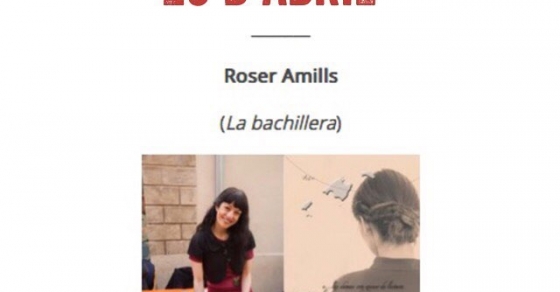 ¿Ya sabes qué harás este Sant Jordi? Ven a la fiesta Sonsofgutenberg de la #plaçadelaviladegracia :)) - Roser Amills, escritora mallorquina