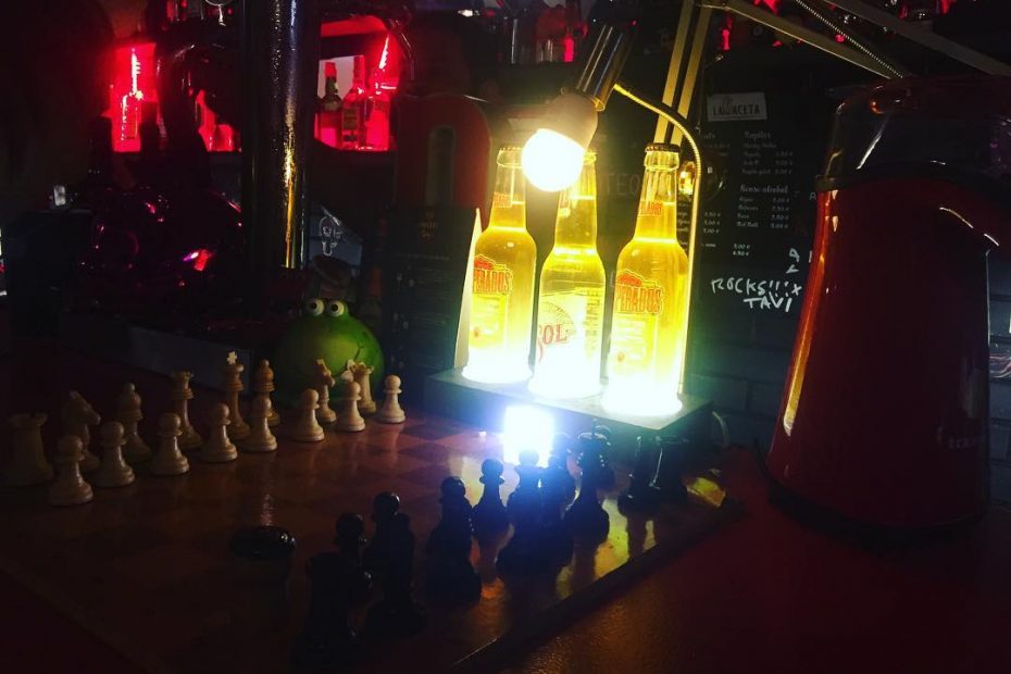 ajedrez en la maceta