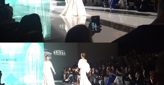 desfile de raimon bundo novias en la BCN bridaweek nueva colección