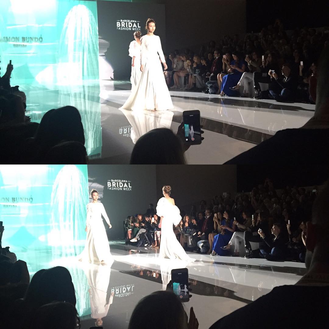 Ritmo en el desfile de @raimonbundonovias en la @BCNbridalweek nueva colección ¡sigue mis historias de Instagram para verlo en directo! #bbfw17 @soguescomunicacion @sofia_sogues #raimonbundo