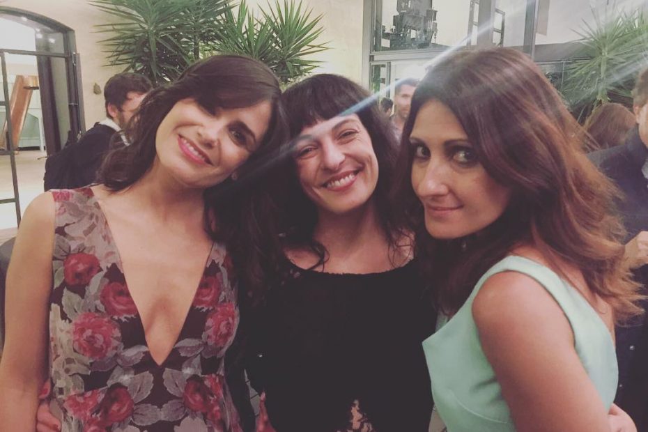 roser amills con Elena Sanchez y Sonia Urbano