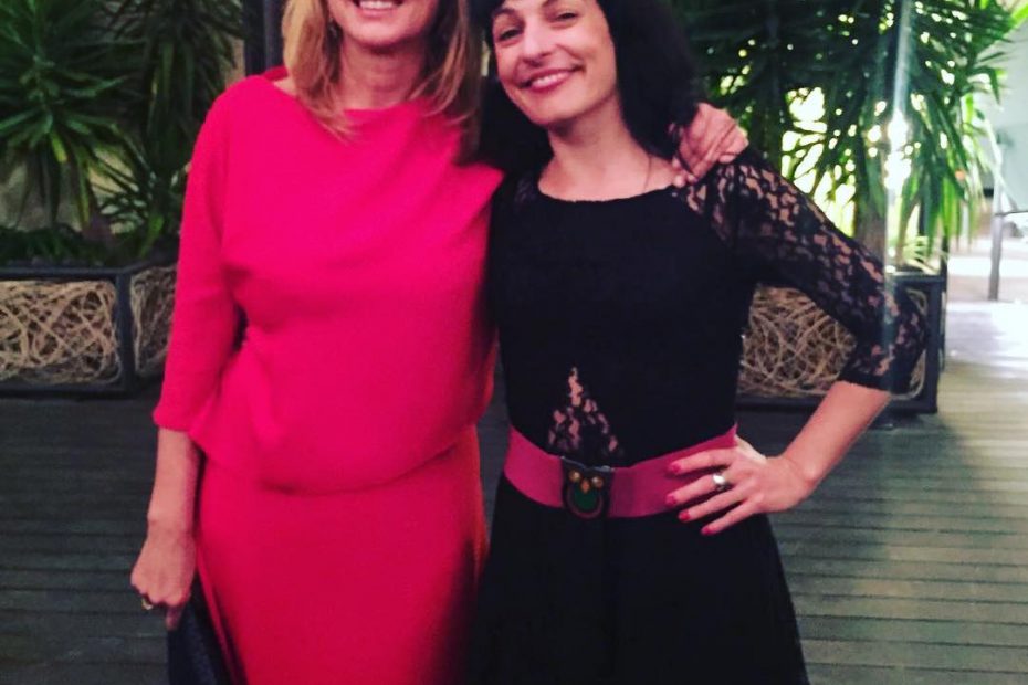 Roser Amills con Emma Suarez