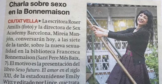 Roser Amills conferencia en la bonnemaison