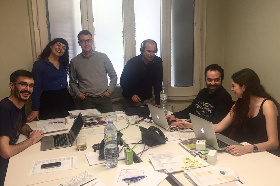 roser amills visita la redaccion de metropoli abierta