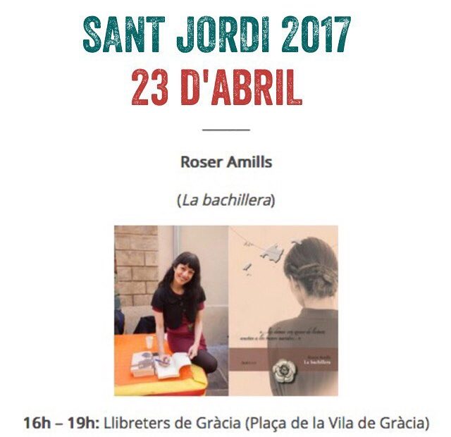 Sant Jordi alternativo con Sons of gutenberg en la plaça de la vila de gracia