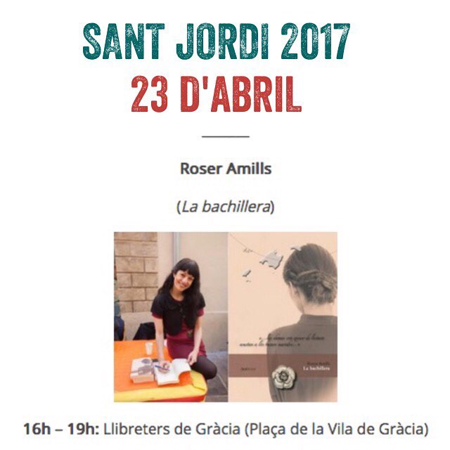 Sant Jordi alternativo con Sons of gutenberg en la plaça de la vila de gracia