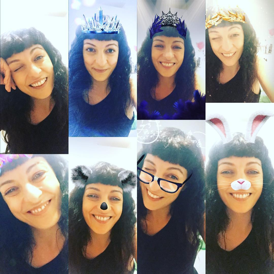 Habéis probado ya las #mascaras que instagram le ha copiado a #snapchat ? ;))