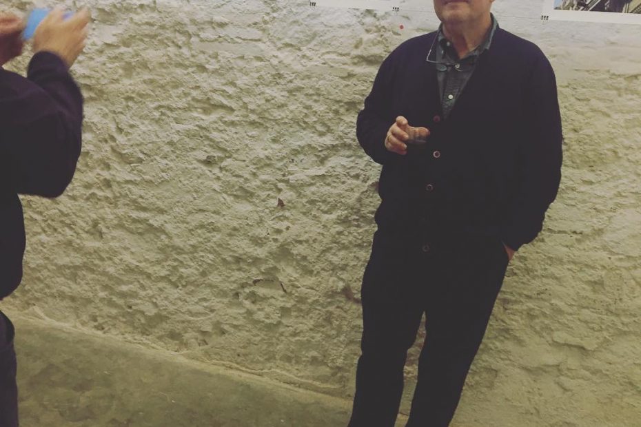 Con Jose Antonio Millan y su obra en Las cosas de martinez