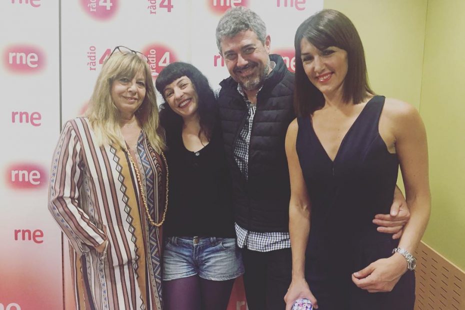 Roser Amills a anem de tarda amb goyo prados Radio 4 RNE